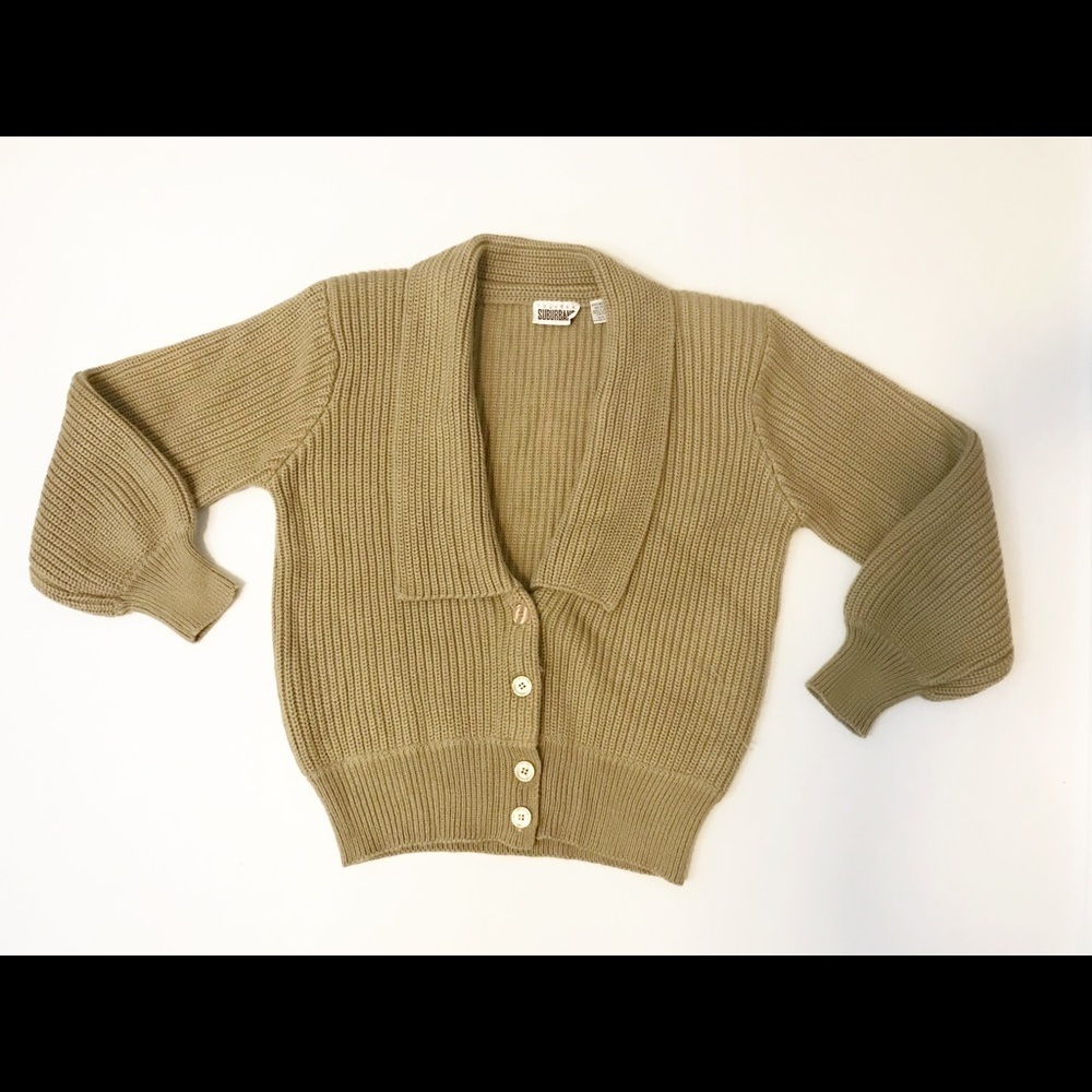 Country Suburbans Vintage Cardigan Size M